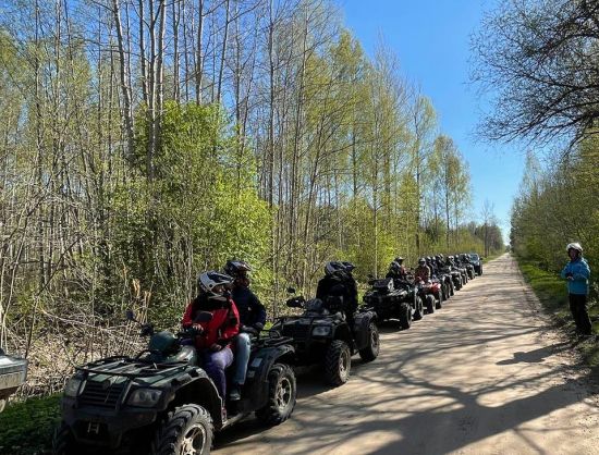 Routes for quad bikes 