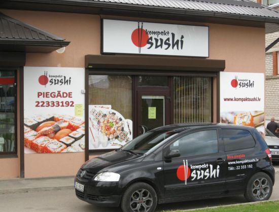 Suši baras „Kompaktsushi“  