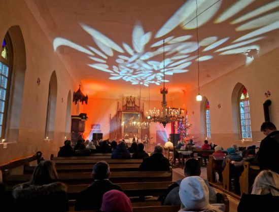 Dievkalpojums Budbergas baznīcā