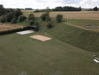 Aeroskats uz Lutau&scaron;u kempinga teritoriju