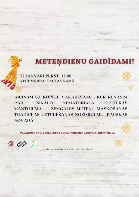 Meteņdienu gaidīdami..