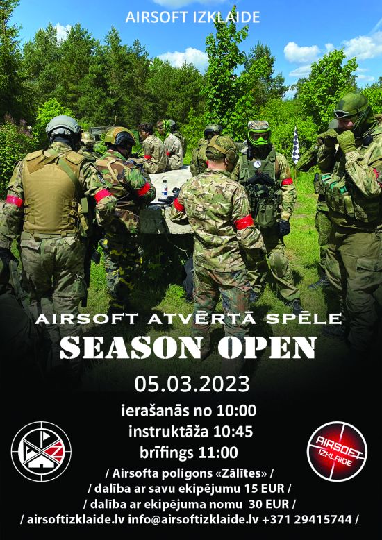 Atvērtā airsoft spēle