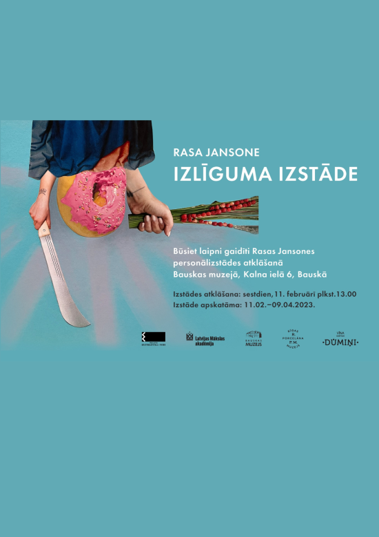 Rasa Jasone personal exhibition at Bauska museum