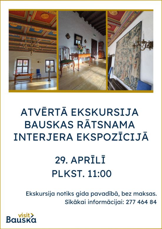 Atvērtā ekskursija Bauskas Rātsnama ekspozīcijā