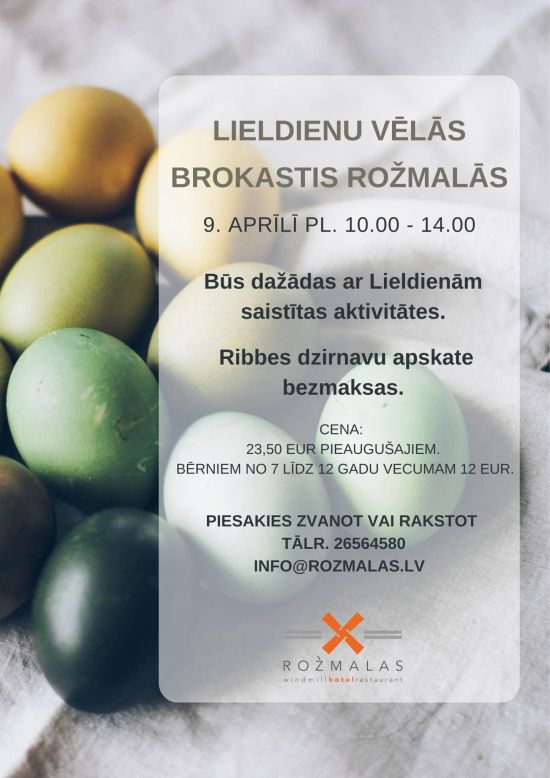 Easter brunch at 