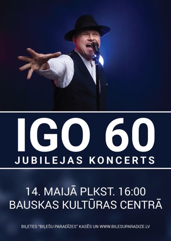 Dziedātāja IGO jubilejas koncerts
