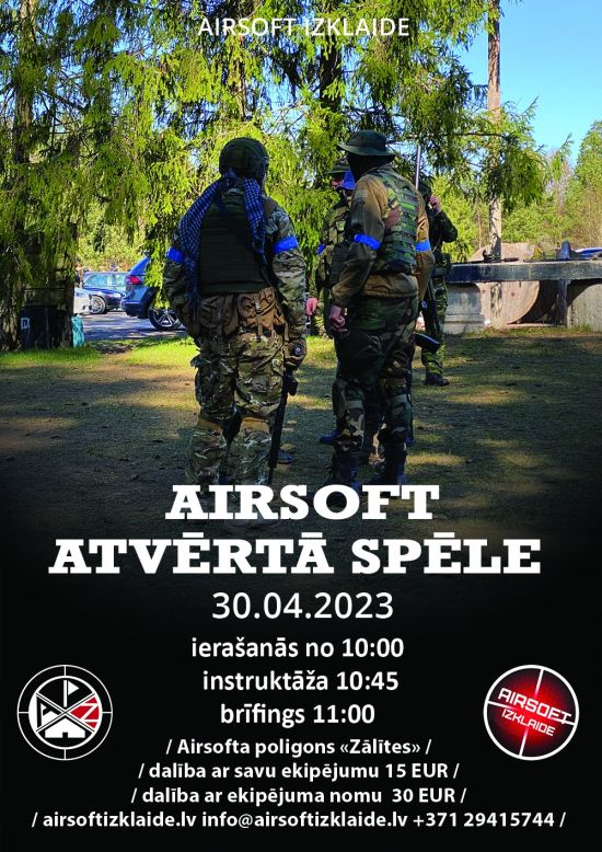 Airsoft atvērtā spēle