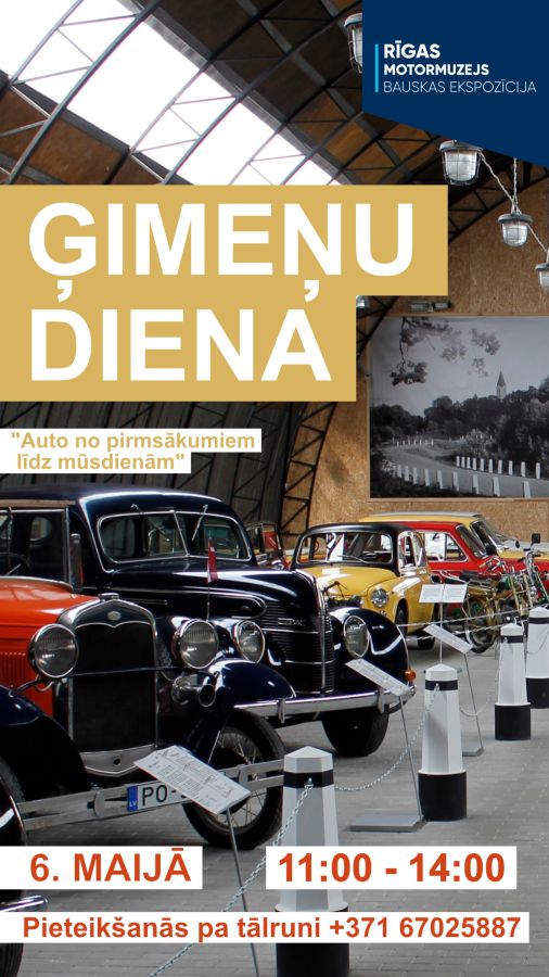 Ģimeņu diena Bauskas Motormuzejā