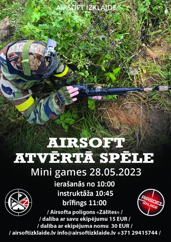 Airsoft atvērtā spēle