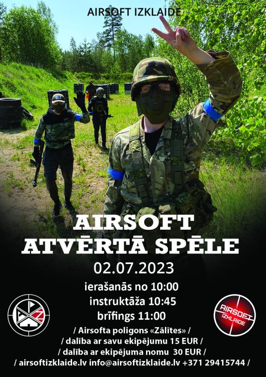 Airsoft atvērtā spēle