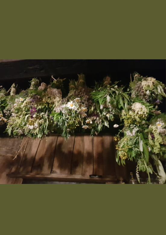 Zāļu pirts diena un slotu siešana Evertos