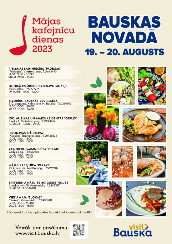 Home Cafe Days in Bauska region