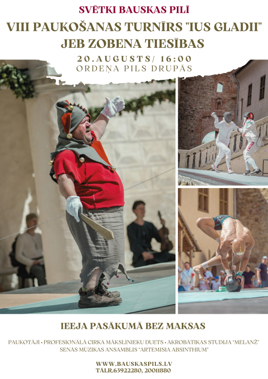 VIII Paukošanās turnīrs  Bauskas pilī