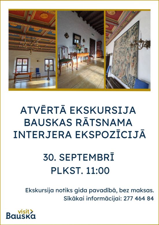 Atvērtā ekskursija Bauskas Rātsnamā