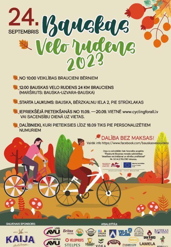 Bauskas Velo rudens 2023