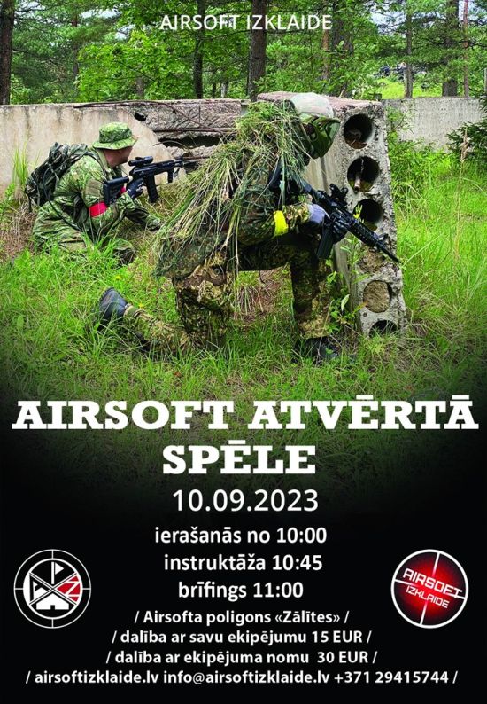 Airsoft atvērtā spēle