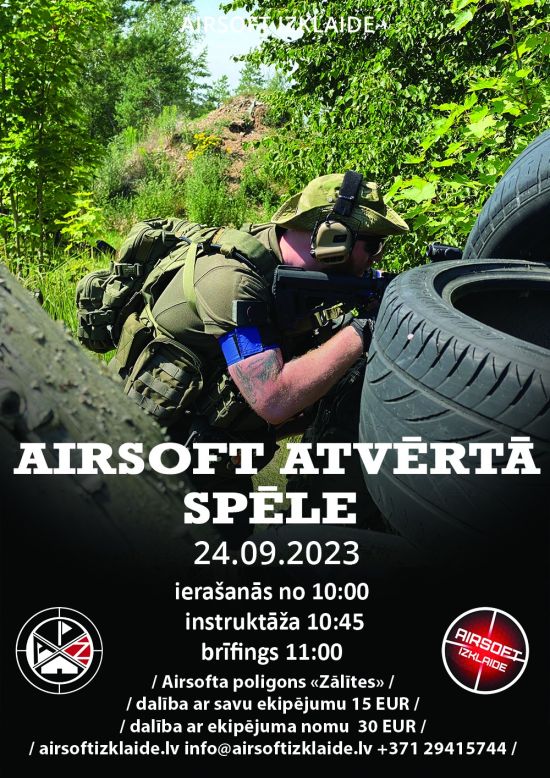 Airsoft atvērtā spēle