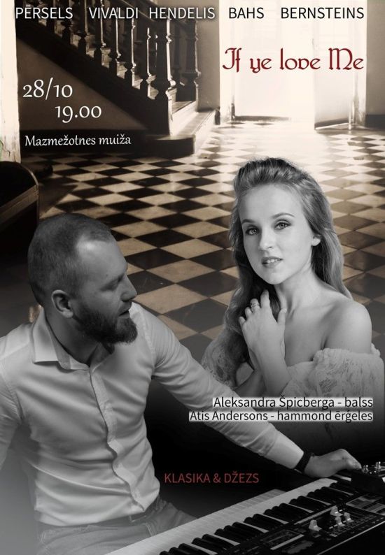 Classical music and jazz in Mazmežotne manor