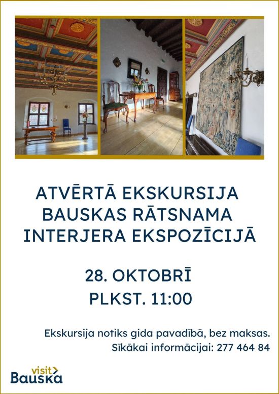 Open excursion in Bauska Town Hall