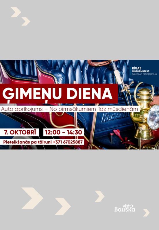 Ģimeņu diena motormuzejā