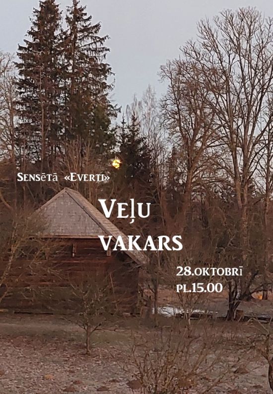 Latvian traditional celebration of Soul evening