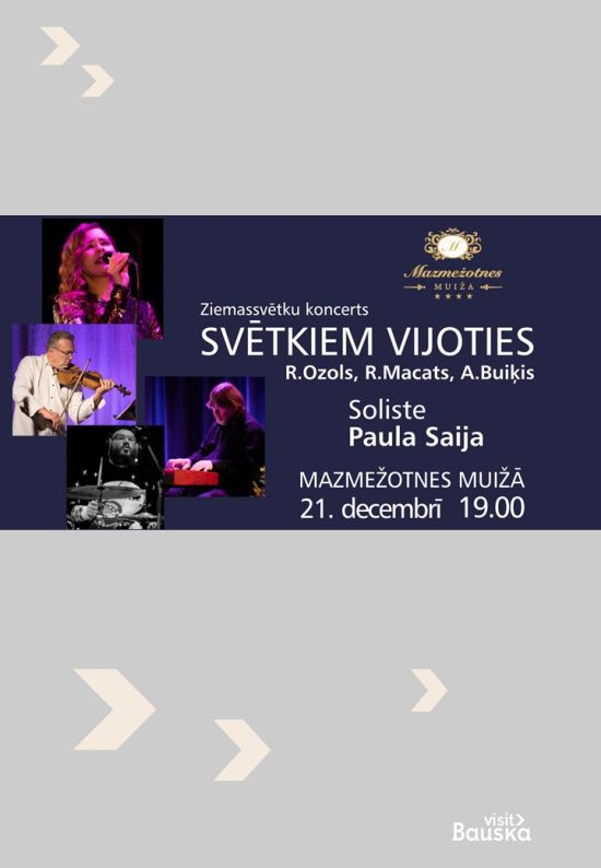Christmas concert in Mazmežotne manor