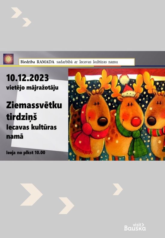 Christmas market in Iecava