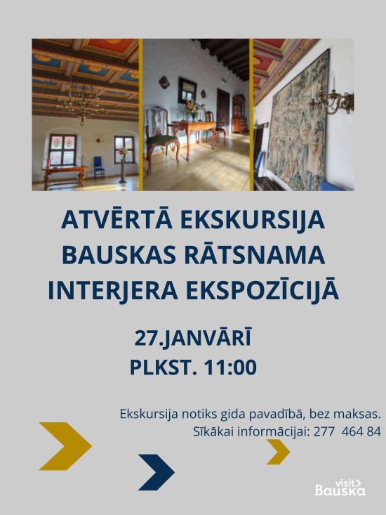 Atvērtā ekskursija Bauskas Rātsnamā