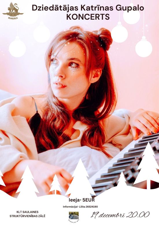 Concert of singer Katrina Gupalo