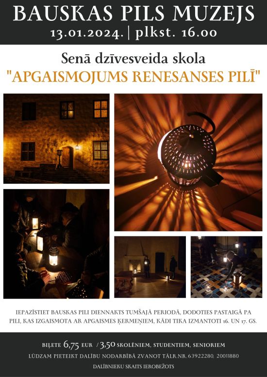 Apgaismojums Renesanses pilī