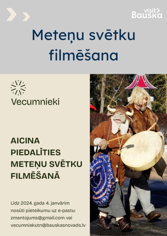 Join filming of the latvian festival 