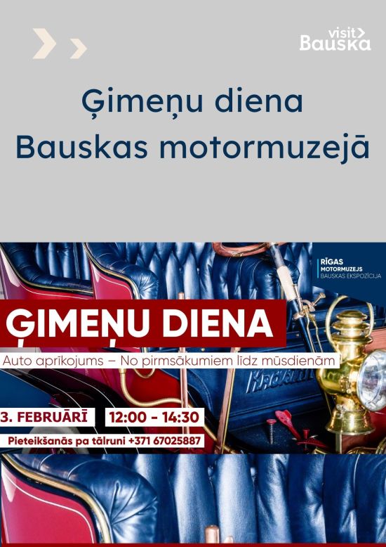 Family day at Bauska motor museum