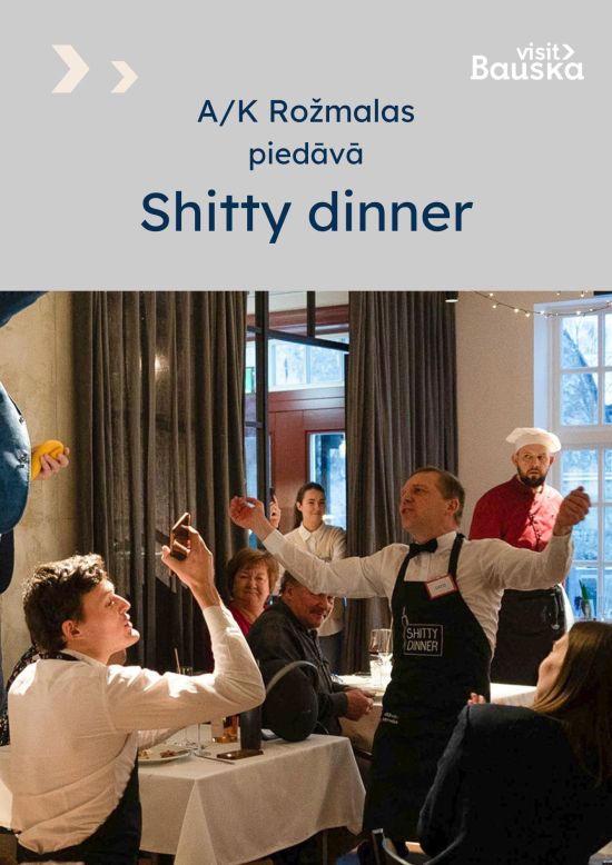 Shitty dinner event at Rožmalas