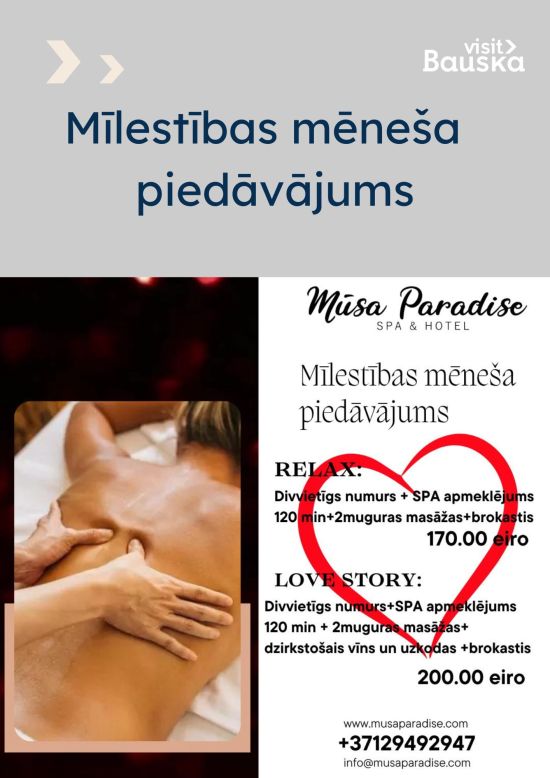 Month of love. Special offer.