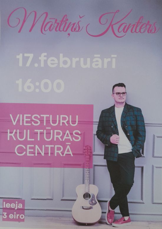 Singer Mārtiņš Kanters