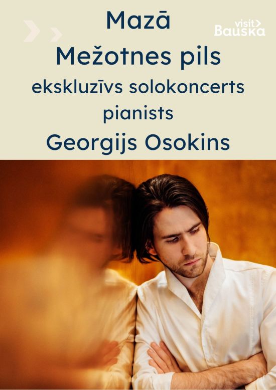 Exclusive solo concert at the Little Mezotne Palace. Pianist Georgy Osokin.