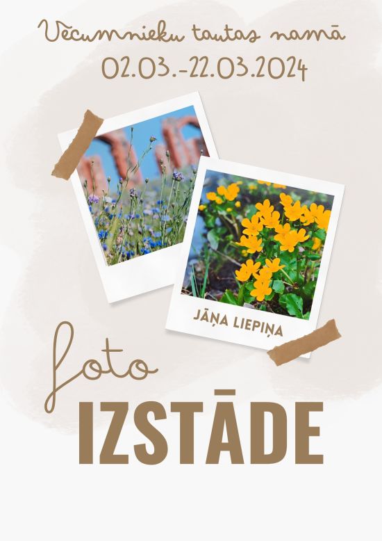 Jāņa Liepiņa fotoizstāde Vecumniekos