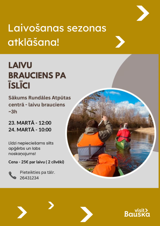 Laivošanas sezonas atklāšana!