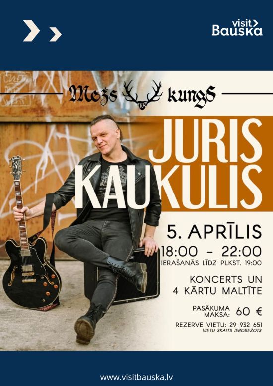 A musical evening at restaurant Mežs kungS