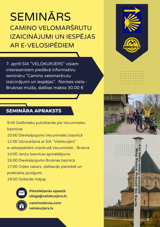 Challenges and opportunities of the Camino cycling routes
