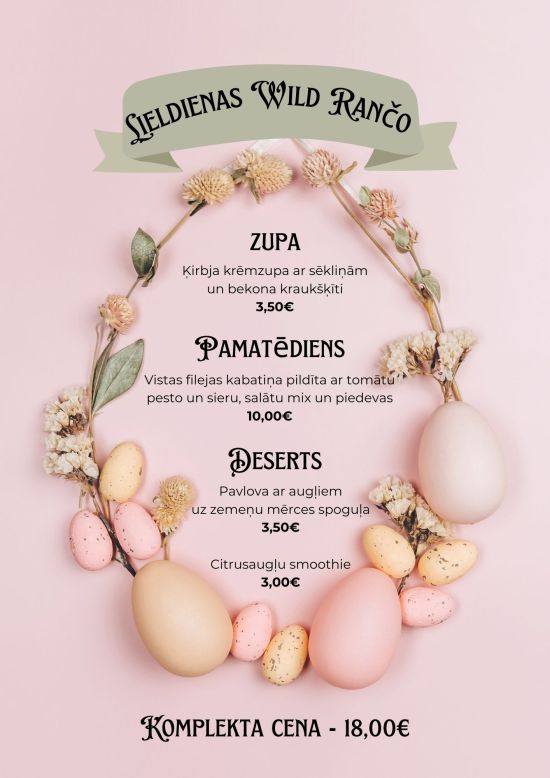Easter in cafe Wild Rančo