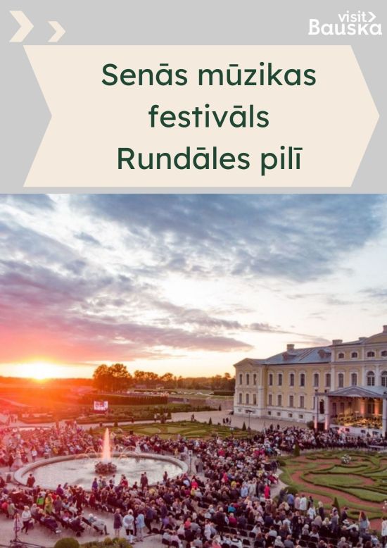 Senās mūzikas festivāls Rundāles pilī