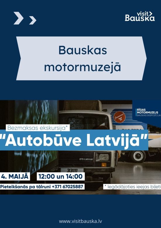Ekskursija par autobūvi Latvijā