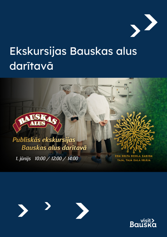 Publiskās ekskursijas Bauskas alus darītavā