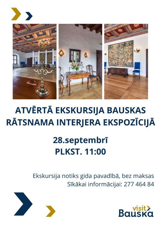 Atvērtā ekskursija Bauskas Rātsnamā