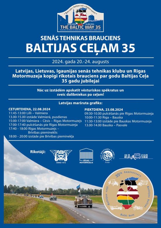 Senās tehnikas brauciens BALTIJAS CEĻAM 35
