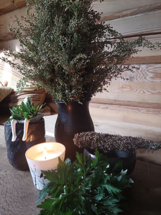 Pirts vakars Evertos: Vībotnes pirts ceremonija