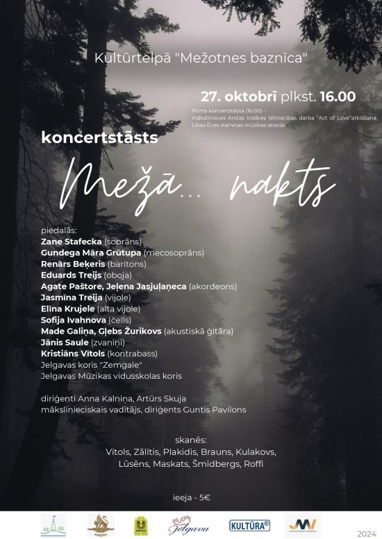 Concert story in Mežotne church