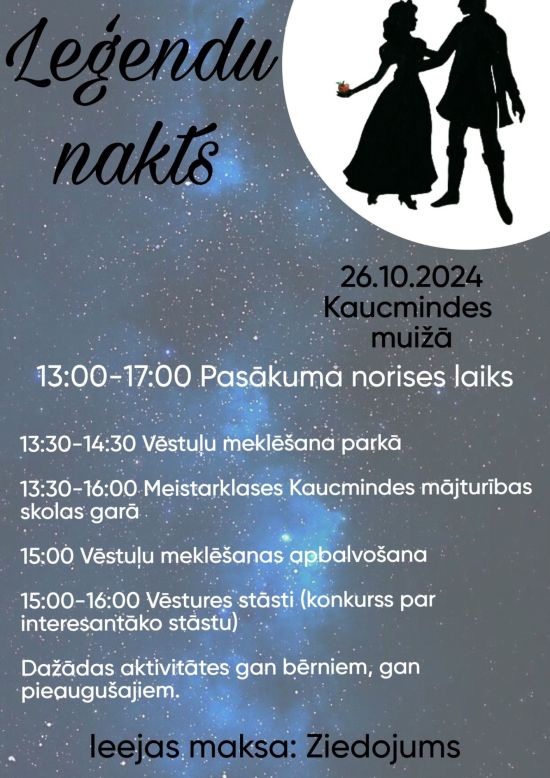 A night of legends in Kaucminde manor