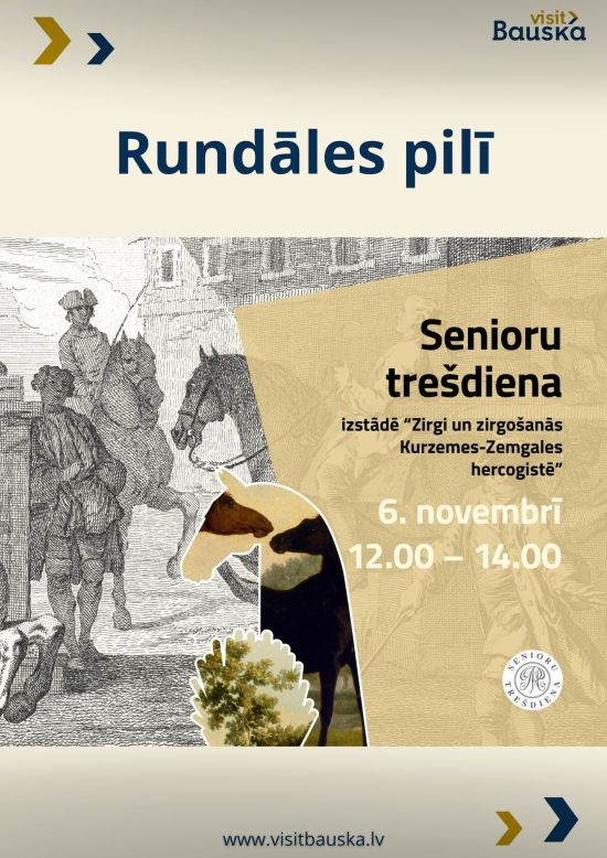 Senioru trešdiena Rundāles pilī